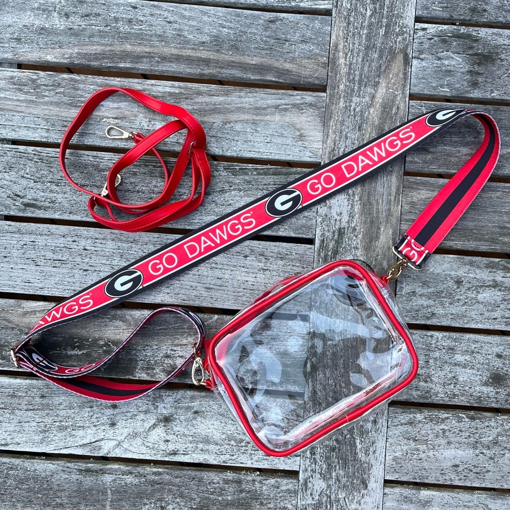 NWT Georgia UGA Bulldogs Clear Purse